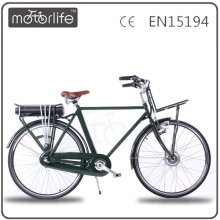 MOTORLIFE / OEM EN15194 VENTE CHAUDE 36v 250w 700C mâle cargo e-bike